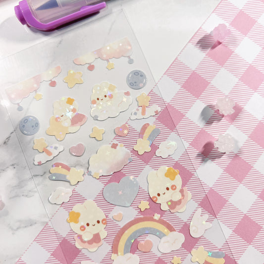 Whimsical Fairy Deco Sticker Sheet